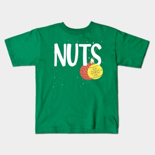 Chest Nuts Couple Christmas funny gift Kids T-Shirt